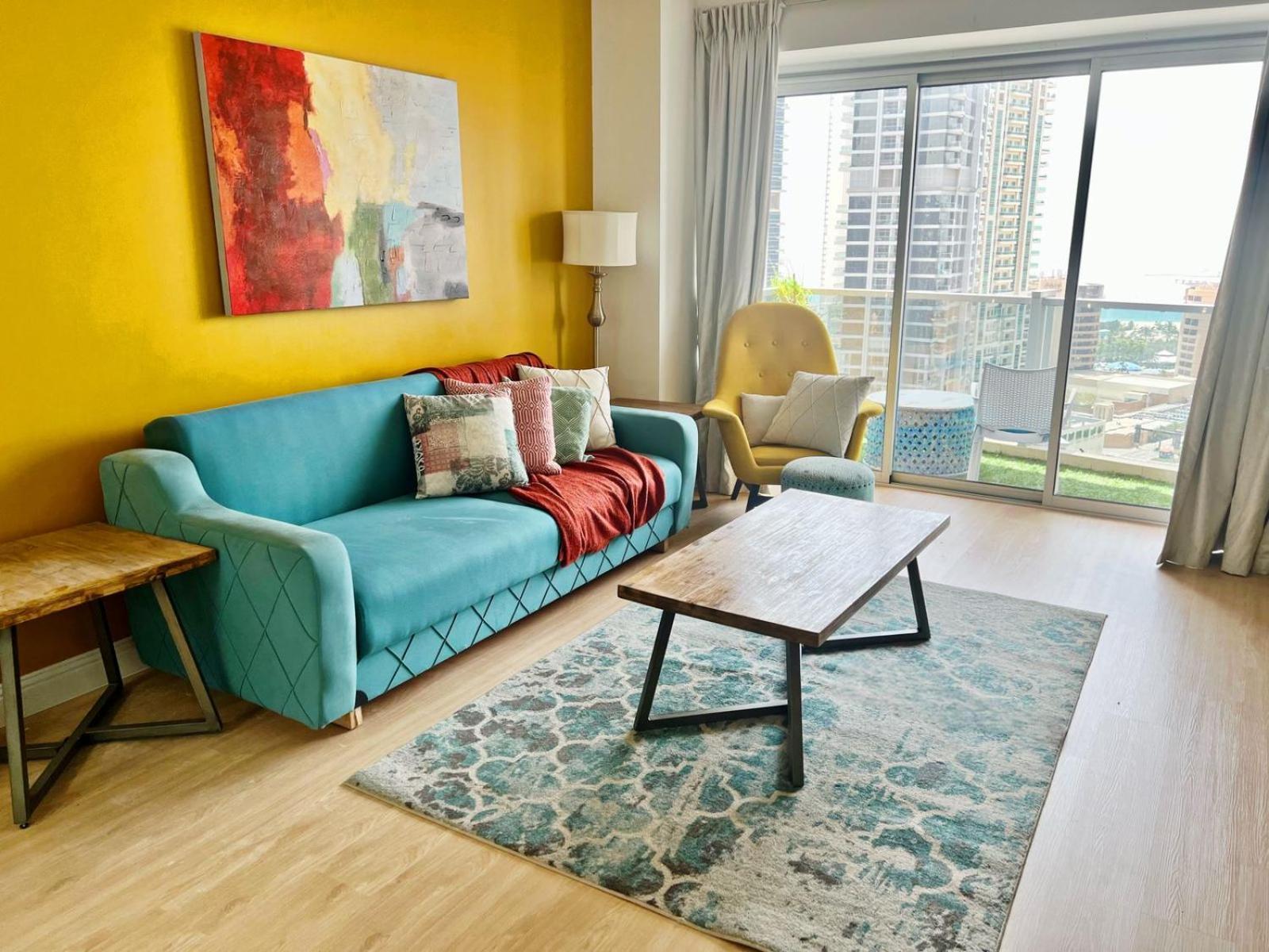 Newly Renovated Marina & Sea View Family Condo Dubai Eksteriør bilde