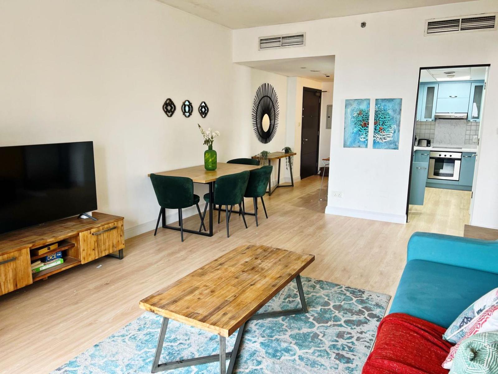 Newly Renovated Marina & Sea View Family Condo Dubai Eksteriør bilde